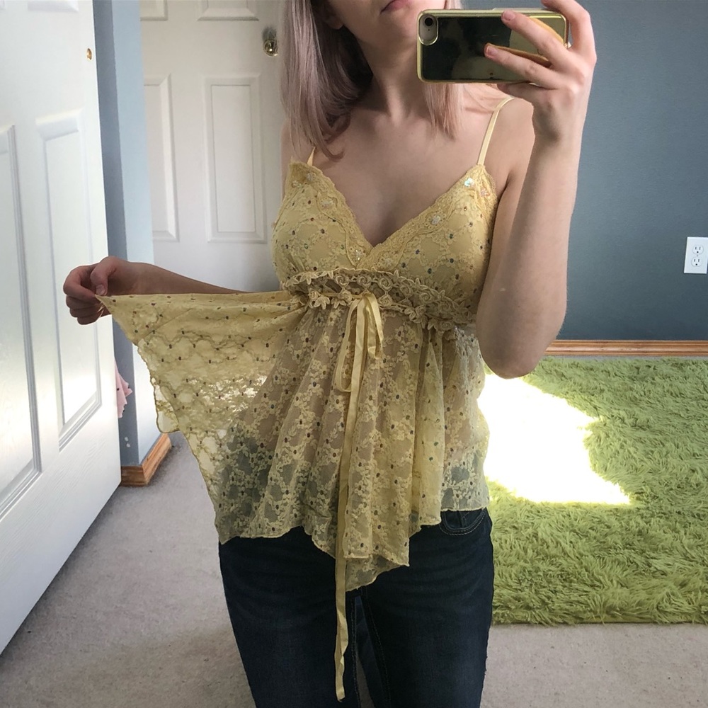 Yellow 2000s Top✨💛✨